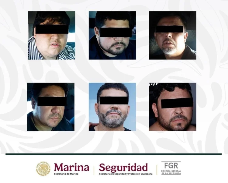Vinculan a proceso a 6 miembros de ‘Los Chapitos’ detenidos en Mazatlán con armas y drogas
