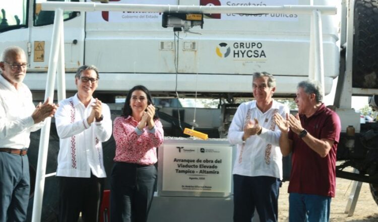 Arranca Américo construcción del viaducto elevado Tampico-Altamira, obra histórica para el sur