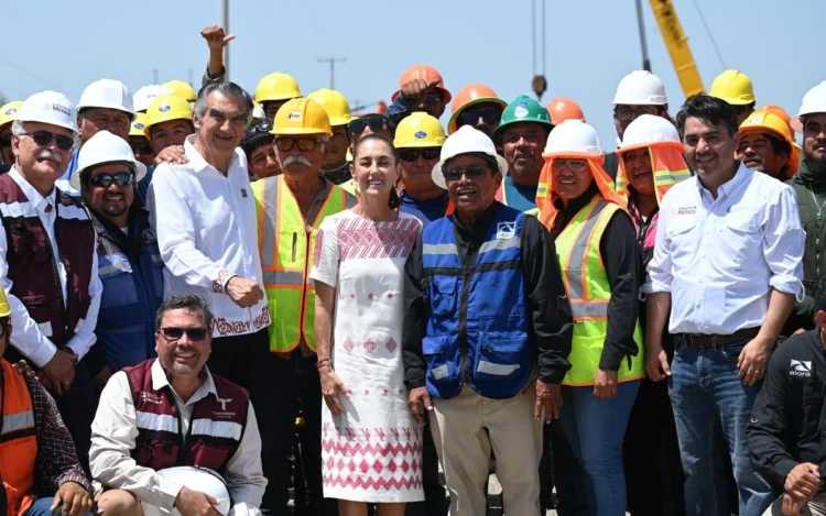 La presidenta Claudia Sheinbaum aclara en Tampico que ‘una visa no define a una persona’