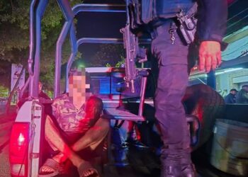 Detienen a individuo que andaba de ‘tiratiros’ en pleno centro de la capital de Tamaulipas