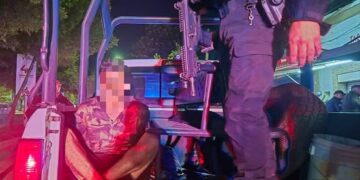 Detienen a individuo que andaba de ‘tiratiros’ en pleno centro de la capital de Tamaulipas