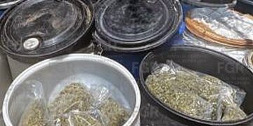 FGR procesa a una persona por transportar más de una tonelada de marihuana 