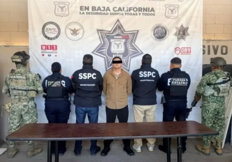 Detienen en Mexicali a ‘El Ciego’, presunto sicario del Cártel de Sinaloa