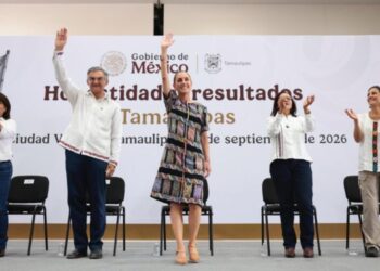 Américo está recuperando el corazón de Tamaulipas: Presidenta Claudia Sheinbaum