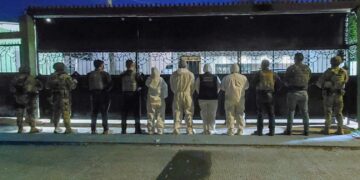 Militares y policías de la FGJET catean y aseguran en Reynosa un ‘nido’ de acaparadores de básicos