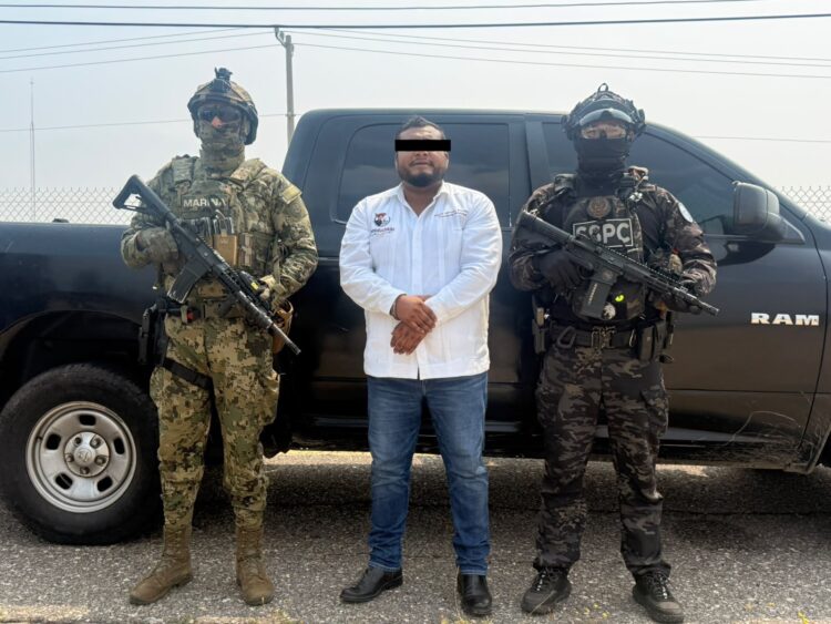 Anuncia García Harfuch detención de un alcalde de Oaxaca por delitos graves