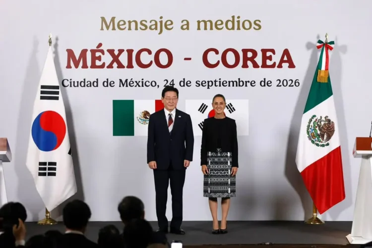 Corea y México y ‘amarran’ cooperación contra delitos trasnacionales y Plan de Acción Conjunto 2026-2030