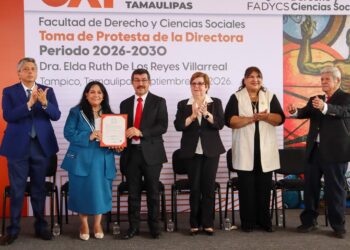 Fortalece rector la FADYCS-UAT con toma de protesta de Elda Ruth de los Reyes y apertura de nueva infraestructura