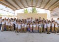 Escucha y atiende titular de la SET a comunidades escolares de Soto la Marina