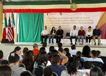Tamaulipas fortalece la identidad y la certeza jurídica de familias binacionales