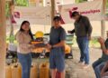 Entregan equipo de protección a combatientes del municipio de Llera 