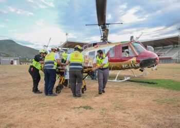Activa SST traslado aéreo de niña de 4 días de nacida Originaria del municipio de Mante