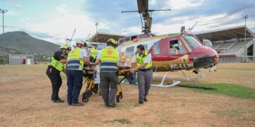 Activa SST traslado aéreo de niña de 4 días de nacida Originaria del municipio de Mante