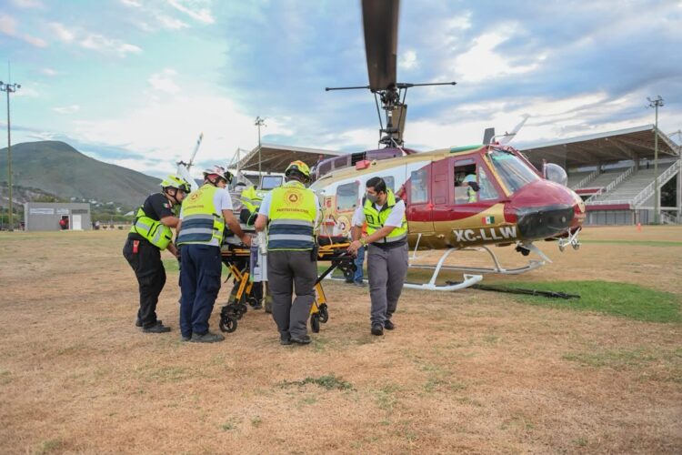 Activa SST traslado aéreo de niña de 4 días de nacida Originaria del municipio de Mante