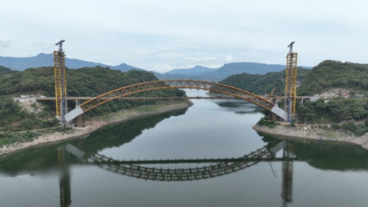 Concluye la construcción de la calzada del Puente Rizo de Oro en Chiapas: SICT