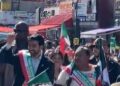 Alcalde socialista encabeza desfile por la Independencia de México en Nueva York