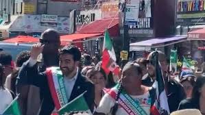 Alcalde socialista encabeza desfile por la Independencia de México en Nueva York