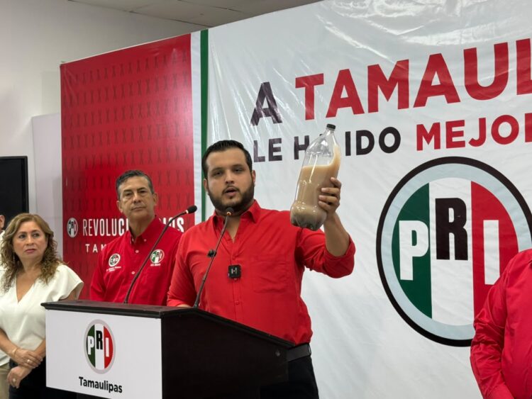 ‘Turbiamente’, el PRI ‘adopta’ a alcalde panista de Río Bravo para denunciar revanchismo político de Morena
