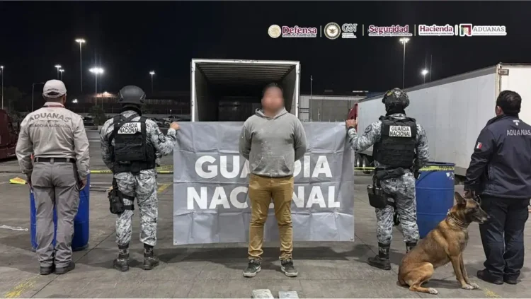 La ANAM y Sedena aseguran en Tijuana 249  kilos de cocaína y fentanilo con ayuda del perro ‘chocolate’