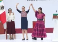 ‘Los mexicanos no queremos injerencias’: CSP  en su cierre de gira nacional en el Zócalo a 2 años de su gobierno