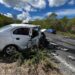 Un trágico accidente vehicular dejó 2 personas muertas y una lesionada en área del municipio de Hidalgo