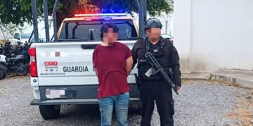 La GE atiende denuncia y recupera vehículo robado en colonia de Victoria; detiene al delincuente