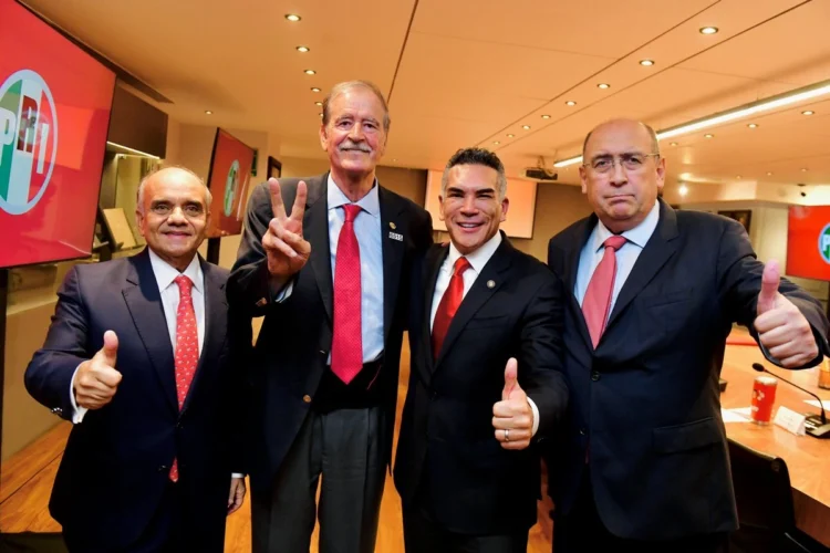 La fantasmal ‘Alma de México’, Vicente Fox y ‘Alito’ analizan construir una alianza opositora contra Morena