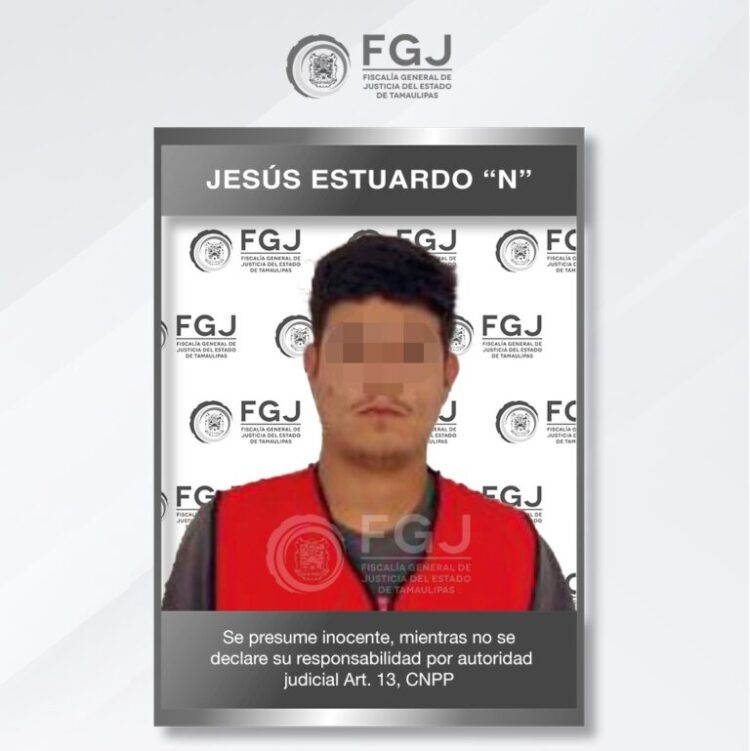 La FGJET logra vincular a proceso a Jesús Eduardo ‘N’ por secuestro agravado cometido en Matamoros