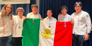 Jóvenes de México obtienen 2 medallas de oro y 2 de plata en la Olimpiada de Matemáticas en Argentina