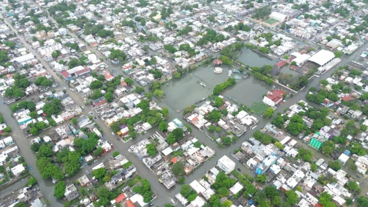 La SEMAR activa Plan Marina ante riesgo de nuevas inundaciones en el sur de Tamaulipas