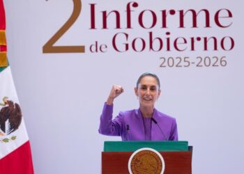 Vamos mejor y tenemos rumbo, porque ese rumbo lo marca el pueblo: Sheinbaum