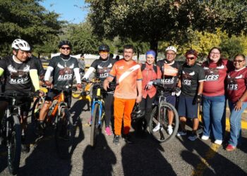 Encabeza el rector Dámaso Anaya la Gran Rodada UAT 14K en Ciudad Victoria