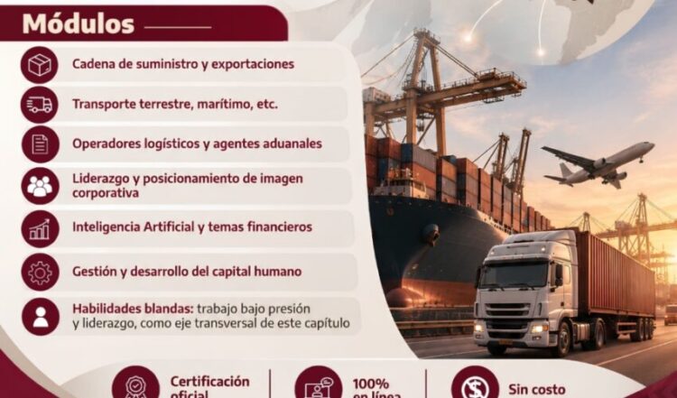 La Secretaría de Economía de Tamaulipas invita a participar en Ruta Logística MX 2026