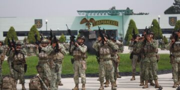 El Ejército Mexicano desplegó mil 600 efectivos para reforzar la seguridad en Mazatlán, Sinaloa