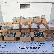 La FGR lleva a proceso a narco detenido con más de una tonelada y media de marihuana en Tabasco