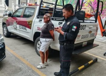 La GE detiene en Tampico a una mujer que robaba pertenencias a transeúntes