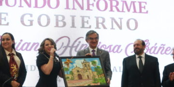 En informe de alcaldesa de Mier, Américo confirma visita de Claudia Sheinbaum a  Victoria el jueves 10