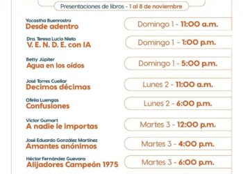 Abre la UAT espacios a escritores independientes en la Feria del Libro 2026