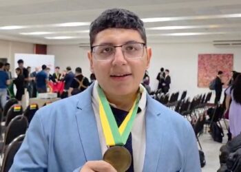 Alumno de la UAT gana medalla histórica en la Olimpiada Iberoamericana de Química 
