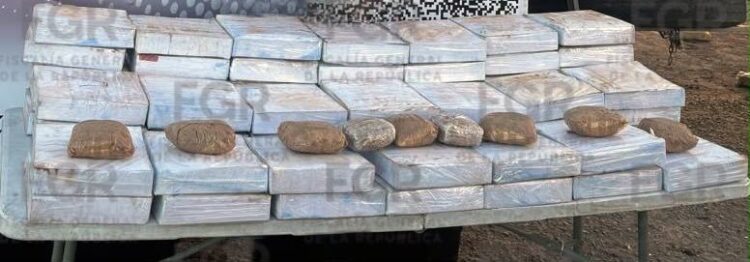 Obtiene FGR sentencia en contra de una persona por transportar casi 100 kilos de metanfetamina