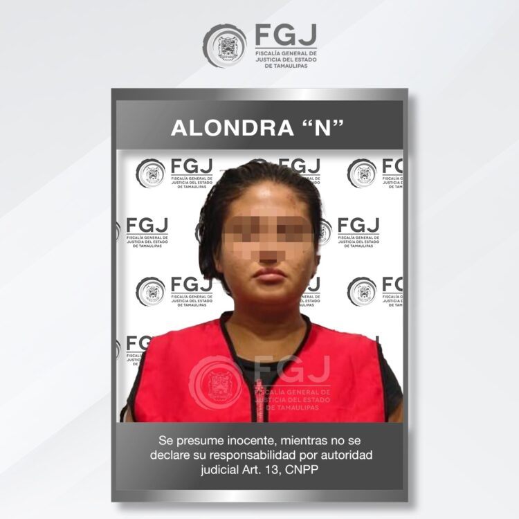 Policías de Tamaulipas y Chiapas capturan en Altamira Alondra Horbel ‘N’ por el delito de extorsión