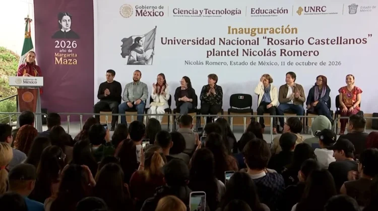 La presidenta CSP inaugura la Universidad Rosario Castellanos: ‘La educación cierra la puerta a la violencia’