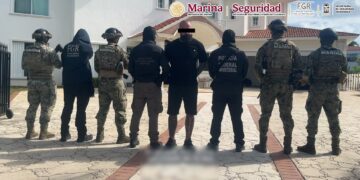 Marina, SSPC, FGR y SSC QROO detienen a líder de un grupo de la delincuencia organizada