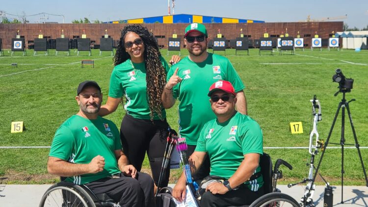 Tamaulipecos hacen historia en Copa del Mundo de tiro con arco paralímpico