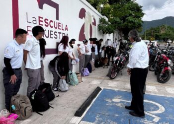 Realiza el Agrupamiento Canino de la Guardia Estatal inspección preventiva en el ITACE Victoria