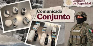 Con ayuda del canino ‘Espartacus’ aseguran en aduana del AICM metanfetamina destinada a Reino Unido