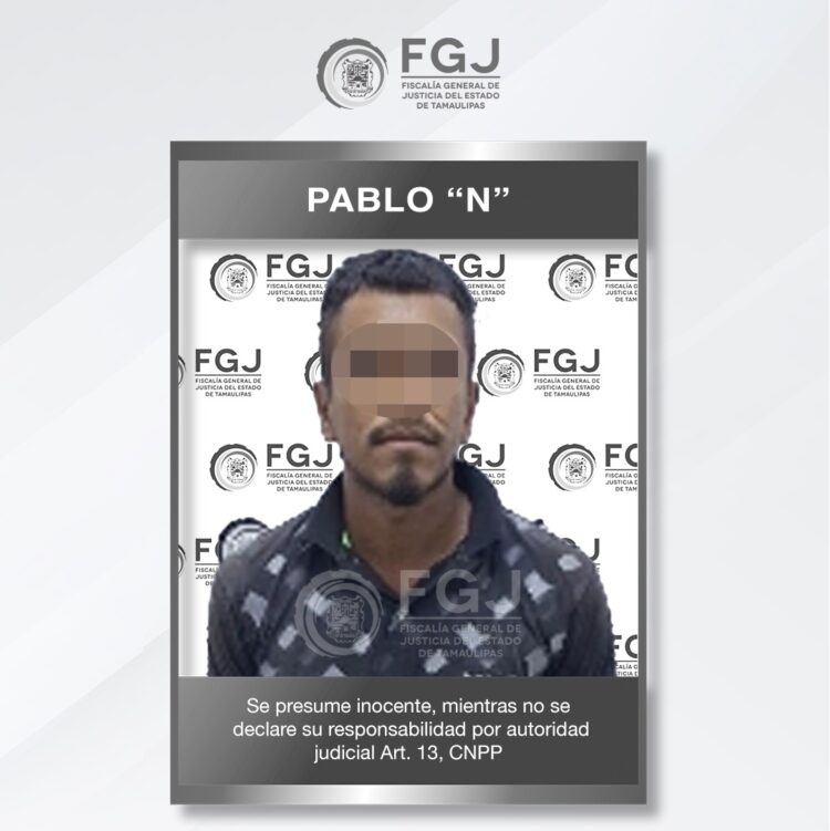 Policías antisecuestro de la FGJET detienen en Reynosa a dos presuntos extorsionadores