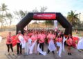 Realizan SEDENER y Woodside Energy carrera por la sensibilización sobre el cáncer de mama