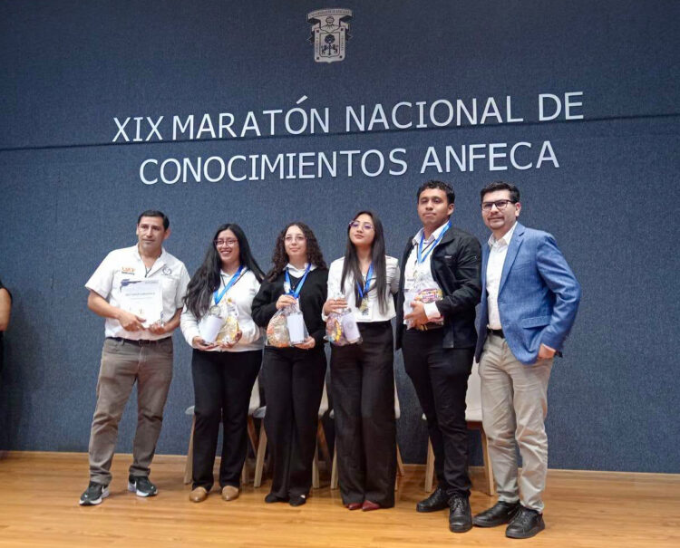 Estudiantes de la UAT ganan el primer lugar en el Maratón Nacional de Conocimientos ANFECA