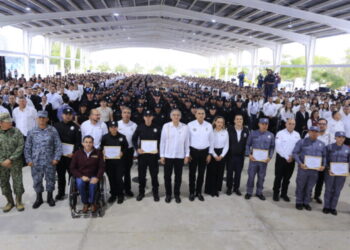 Anuncia Américo beca del 90% para que cadetes continúen la Licenciatura en Seguridad Pública